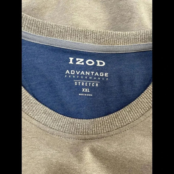 Men’s IZOD Advantage Performance Stretch Crewneck Fleece Pullover Sweatshirt XXL - Picture 4 of 5